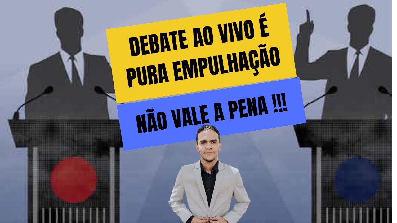 POR QUE NÃO PARTICIPO MAIS DE DEBATES?