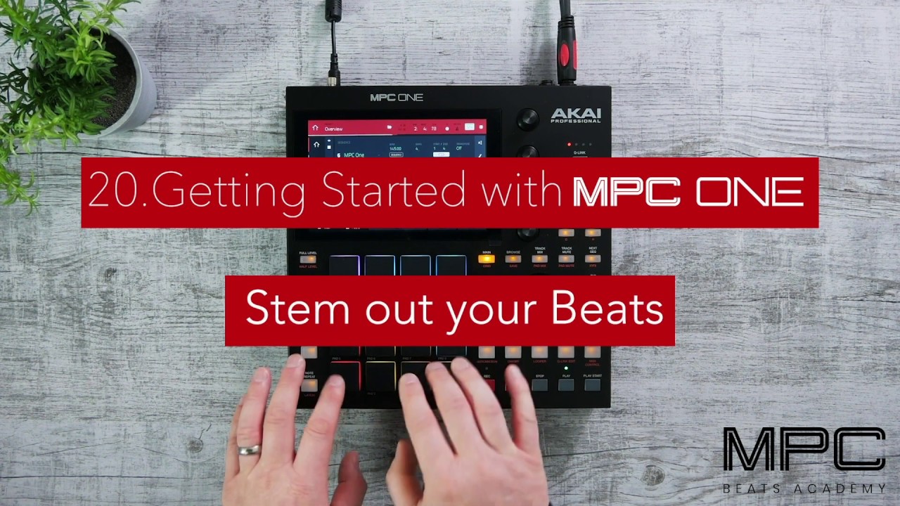 Getting Started with MPC One | Stem Out Your Beats with Explode Track