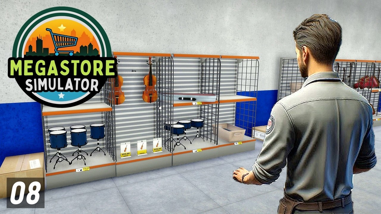 Megastore Simulator  - Больше СПОРТА и МУЗЫКИ # 8