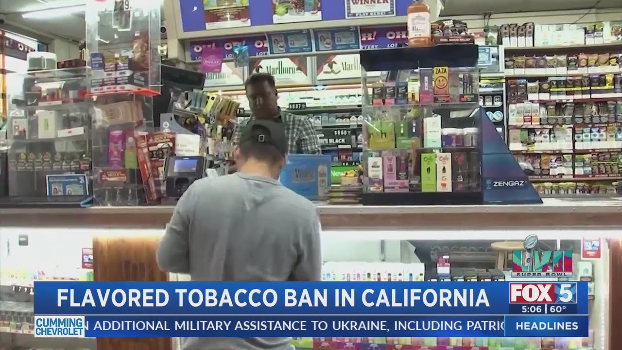California Flavored Tobacco Ban Begins