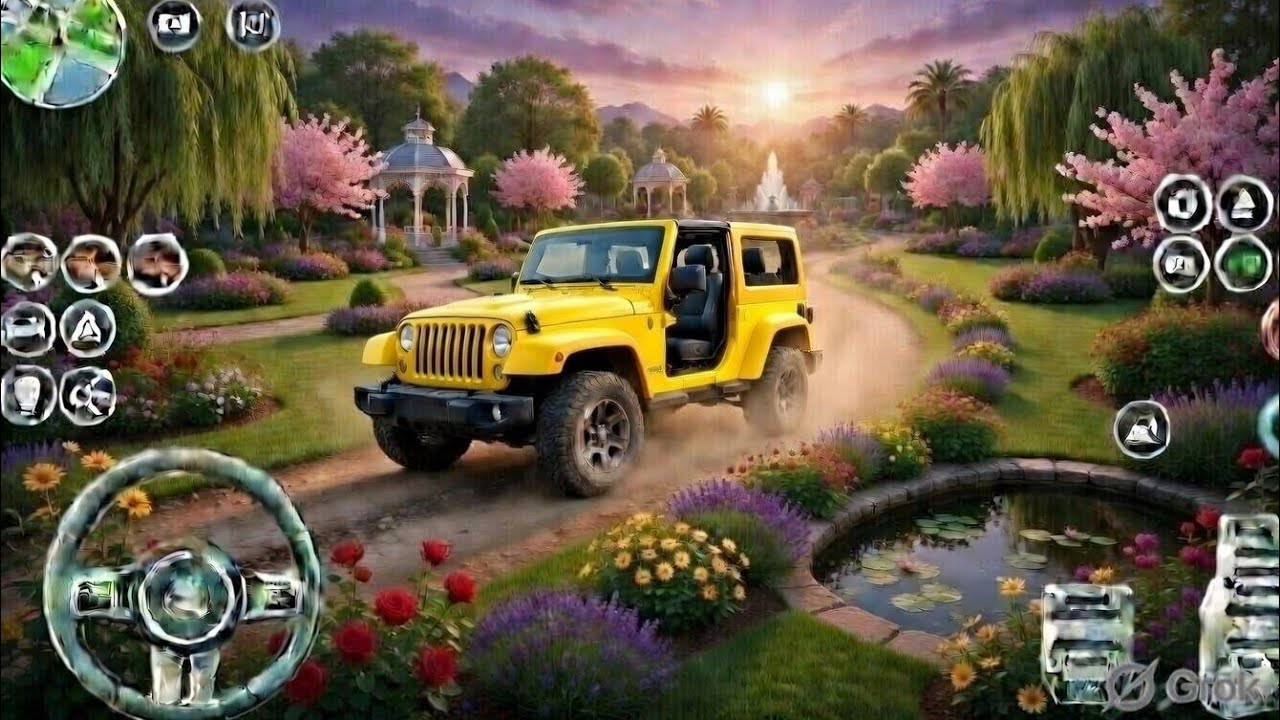 Game 4×4 Offroad Jeep Driving 3D - Drive SUV 4x4 Jeep Offroad Game