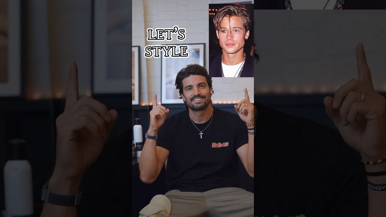 Mariano Di Vaio / BRAD PITT&rsquo;S HAIRSTYLE ✨