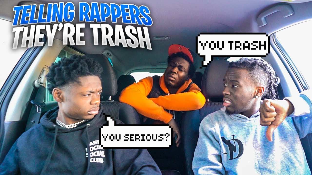 Telling Random Rappers Their Music Is TRASH Face to Face!! *Got Heated*