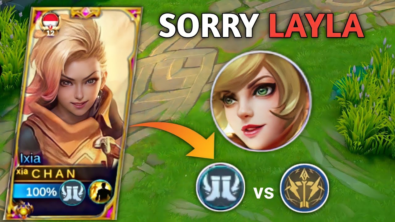 New Hero Ixia Vs Layla in Ranked💞Who Will Win?| Build Ixia Tersakit 2023 | Ixia Mlbb