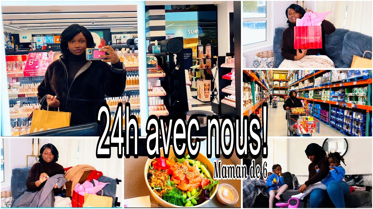 VLOG: JE VOUS EMBARQUE AVEC NOUS || Vraie vie d’une femme et maman de 6 || Real Life ✨💪🏾
