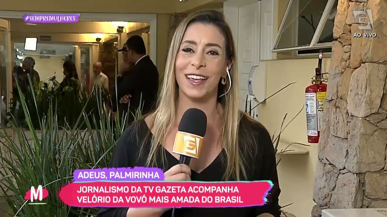 Adeus, Palmirinha - acompanhamento do velório