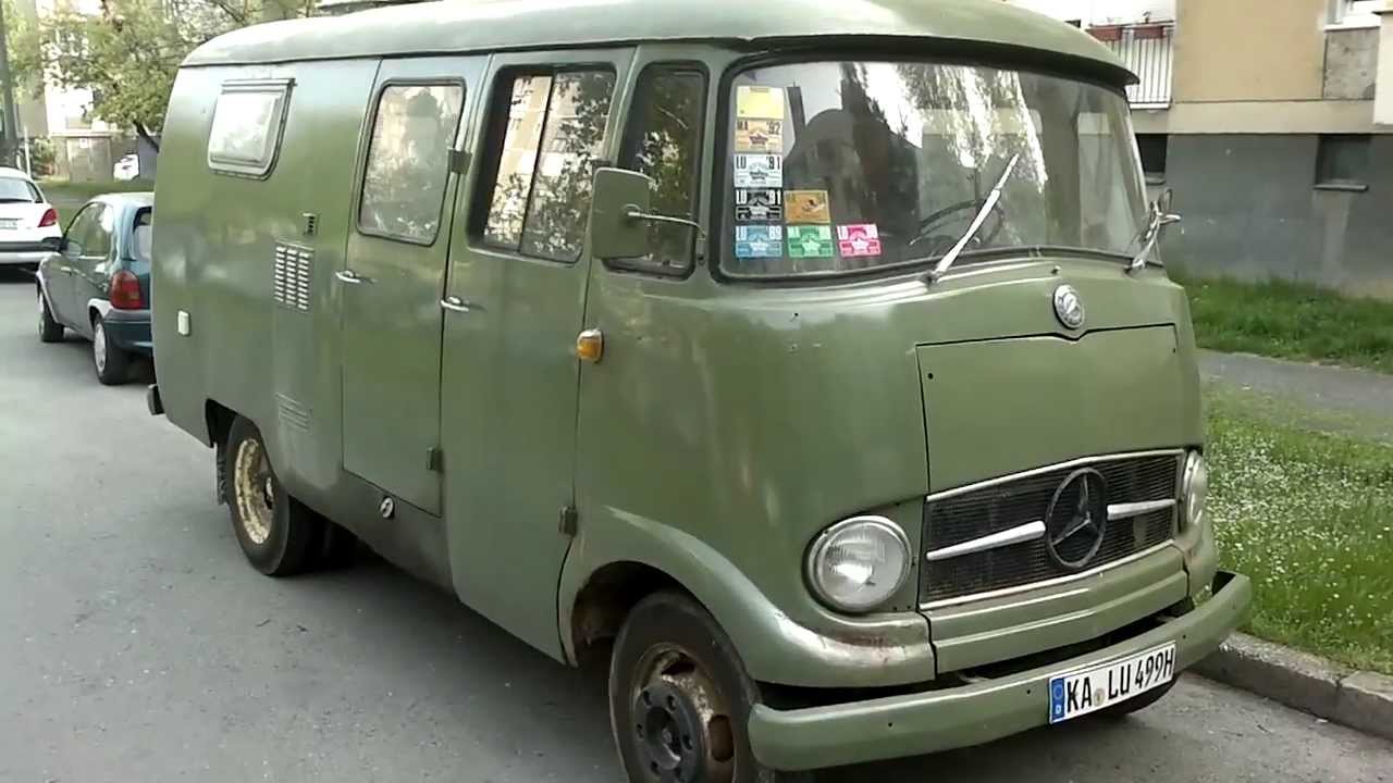ᴴᴰ 1955 Mercedes-Benz L 319 Van