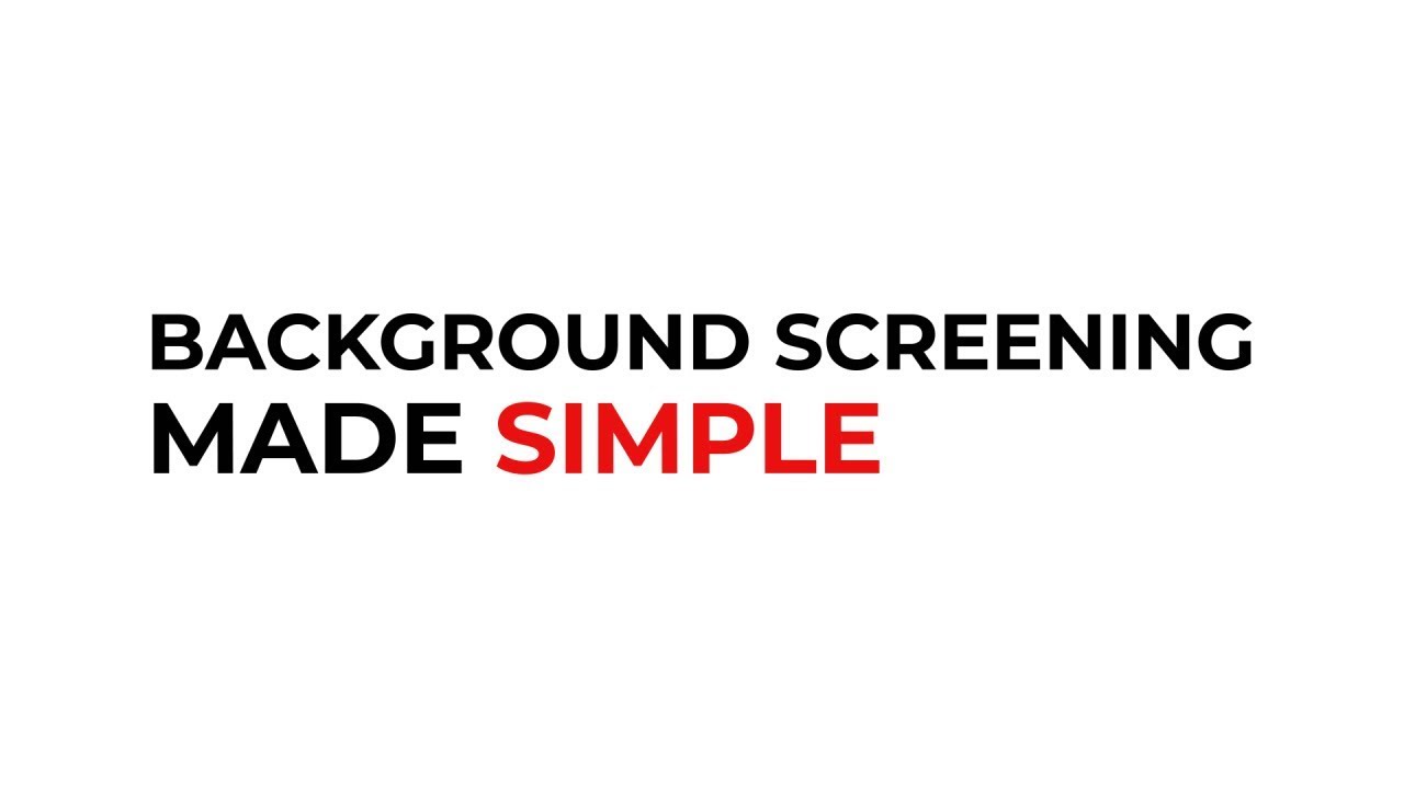 Background Screening Made Simple (India version)