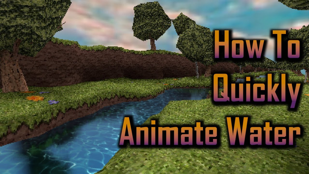 Blender 2.9: How to Quickly Animate Water