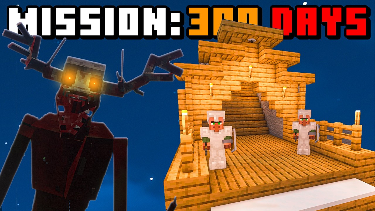 Conquering The DEADLIEST Minecraft HORROR MODS For 300 Days #5
