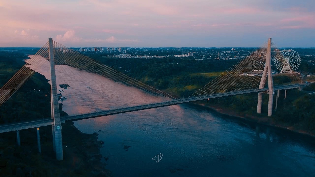 Hito 3 Fronteras, Puente de la Integración (BR - PY)