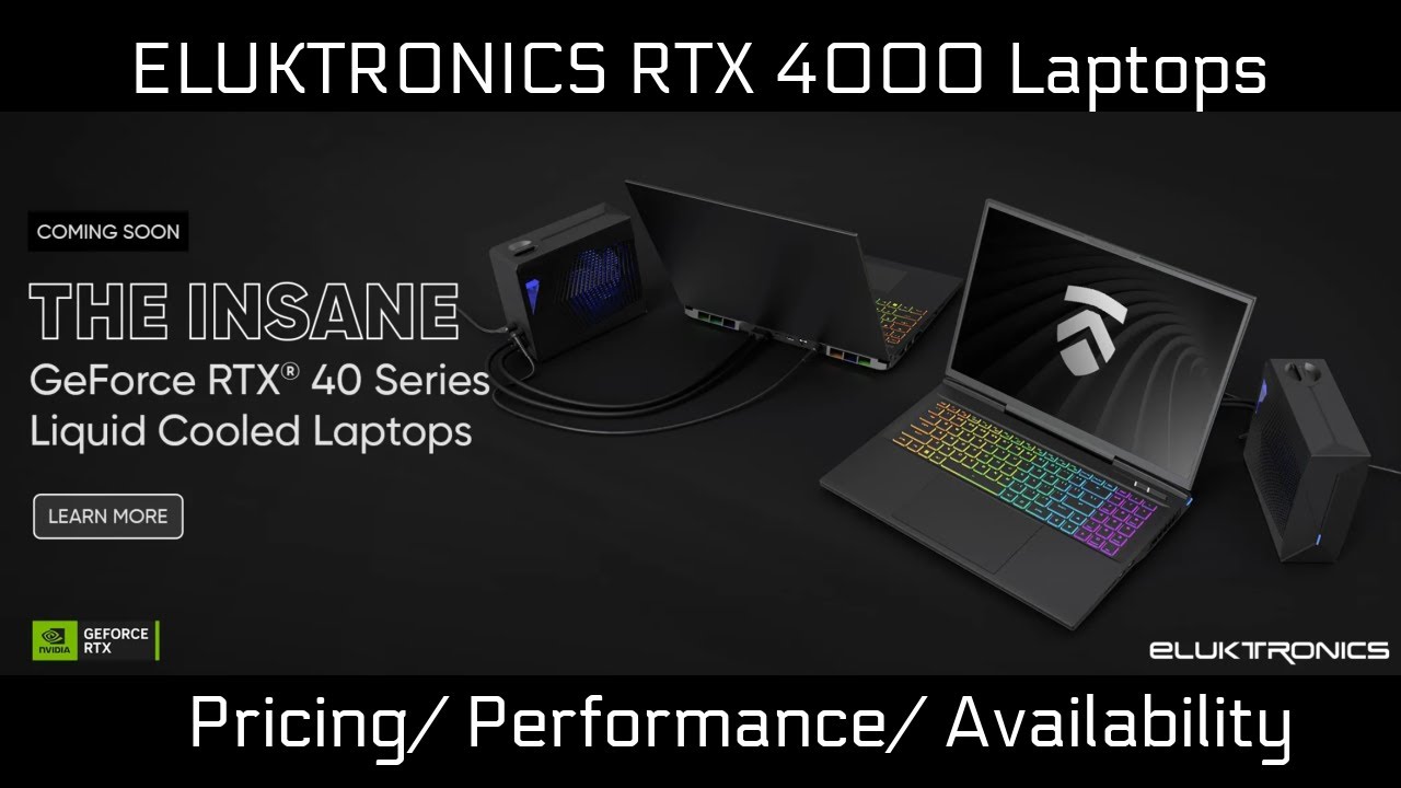 LIVE Q&A ELUKTRONICS - 2023 RTX 4000 Laptops.  Will They be Worth It?