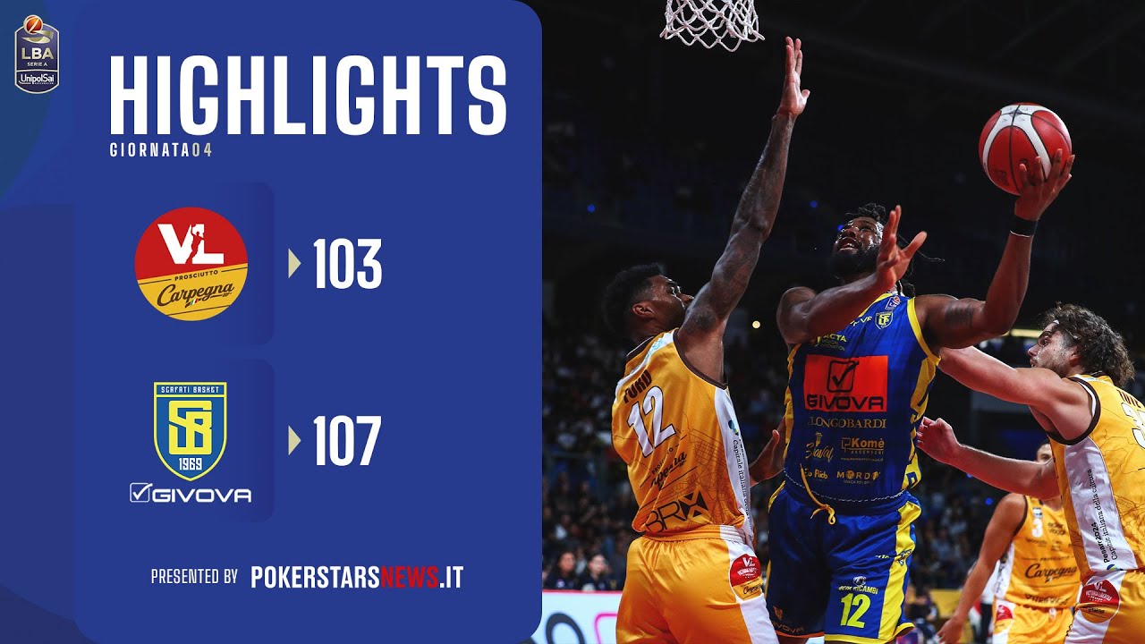 Carpegna Prosciutto Pesaro - Givova Scafati Basket | Serie A UnipolSai 2023/24