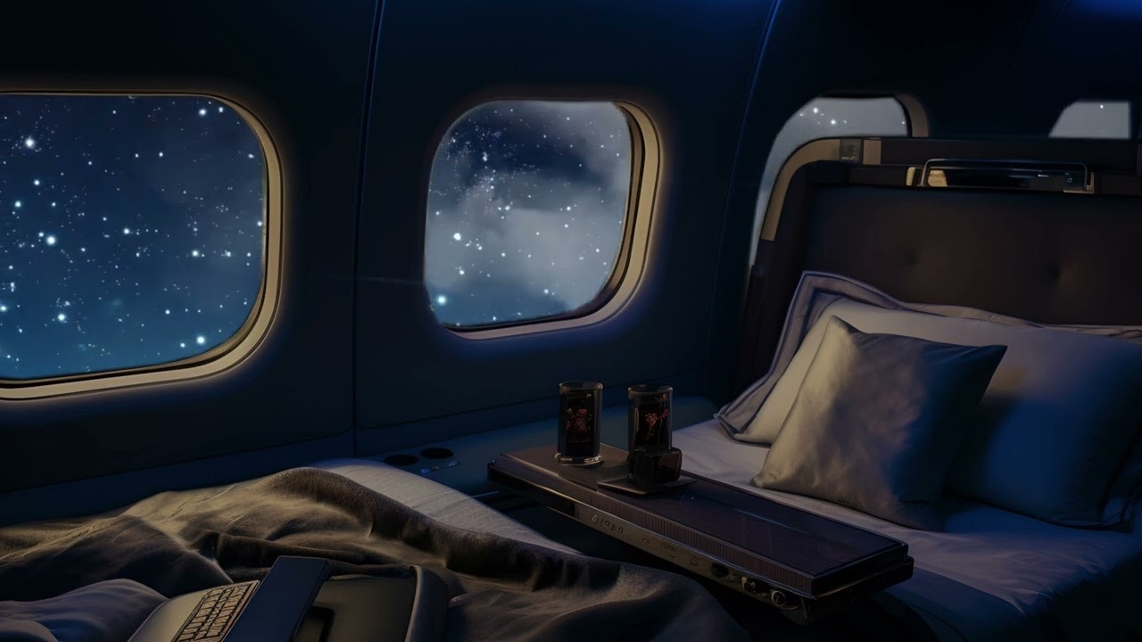 Airplane Cabine Sound | Fall asleep within 2 minutes | White Noise | Study, Sleep, Relax