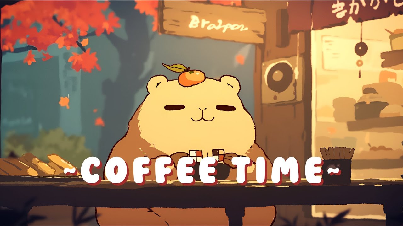 Capybara Study Beats - Study Session Music Mix ~ Warm Feelings ~ 🌸 ☕ | Continuous Mix