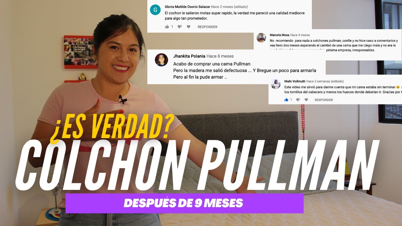 Despu&eacute;s de 9 meses, &iexcl;AS&Iacute; ESTA EL COLCHON DE PULLMAN QUE COMPRE!