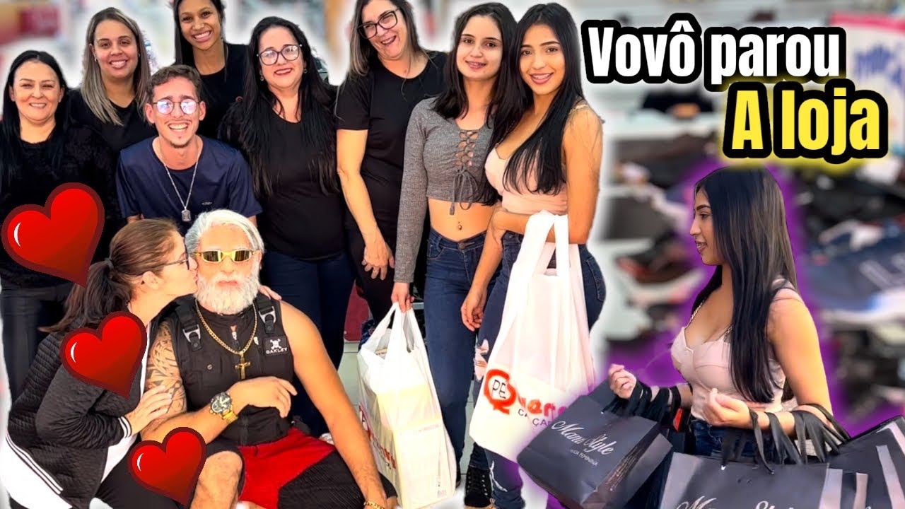 Vovô soltou o bleck na mão das bebê (gastaram muito)