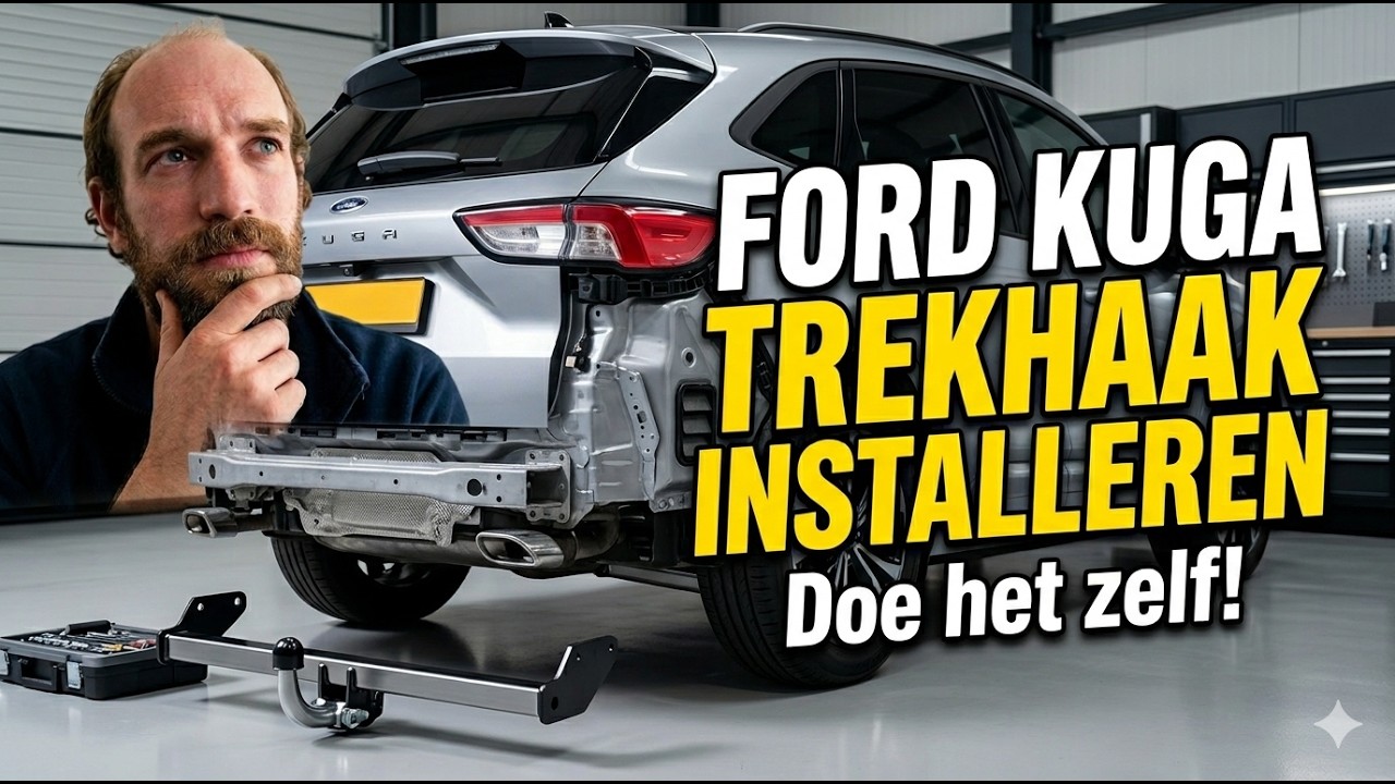 Zelf je trekhaak installeren op een Ford Kuga PHEV (2021) - CAN-bus integratie