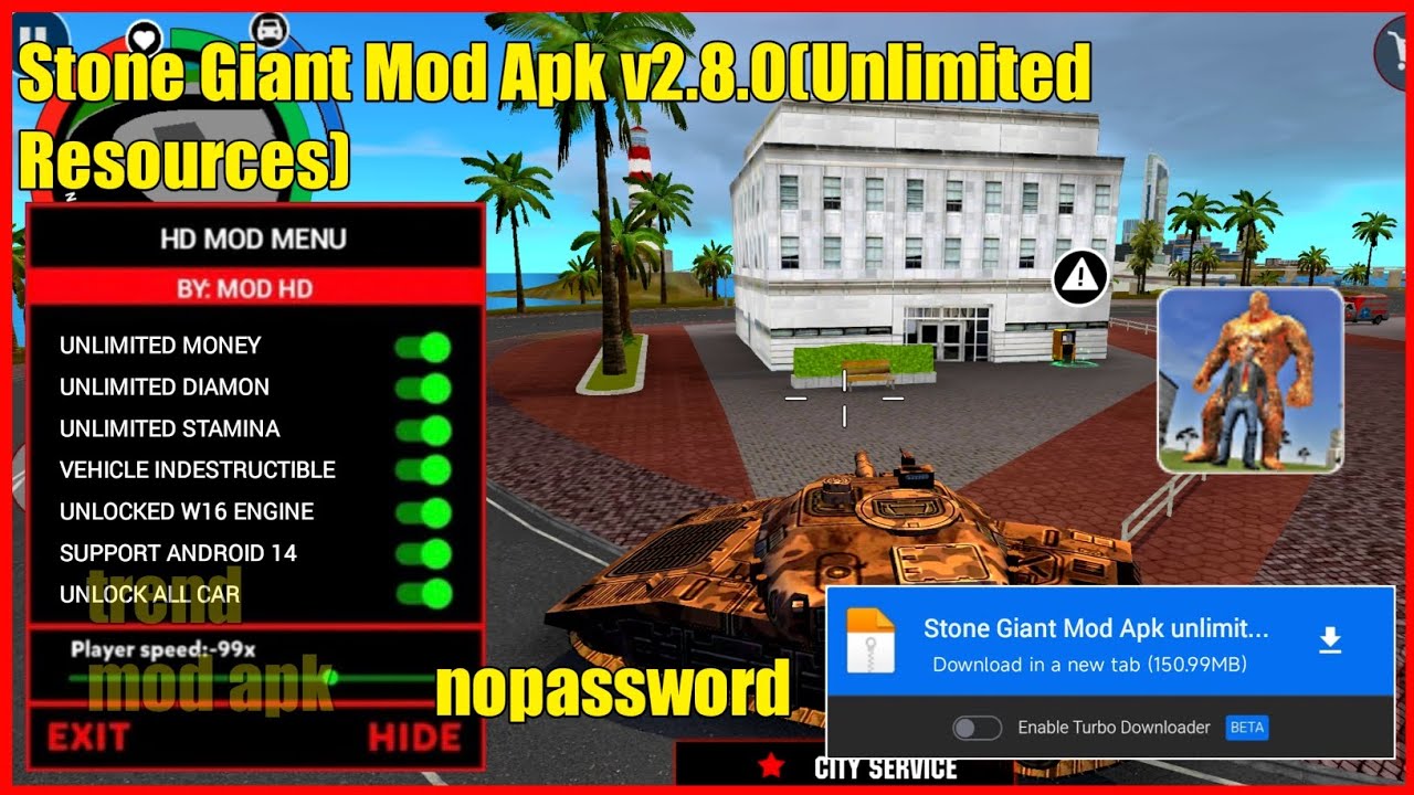 Stone Giant Mod Apk Unlimited Money And Gems Mediafıre 2024 Download Link Hack
