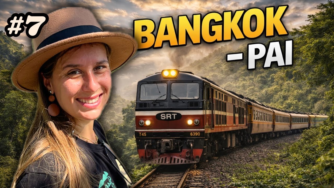#7 | Tak wygląda nocny pociąg w Tajlandii Bangkok &rarr; Chiang Mai &rarr; Pai 