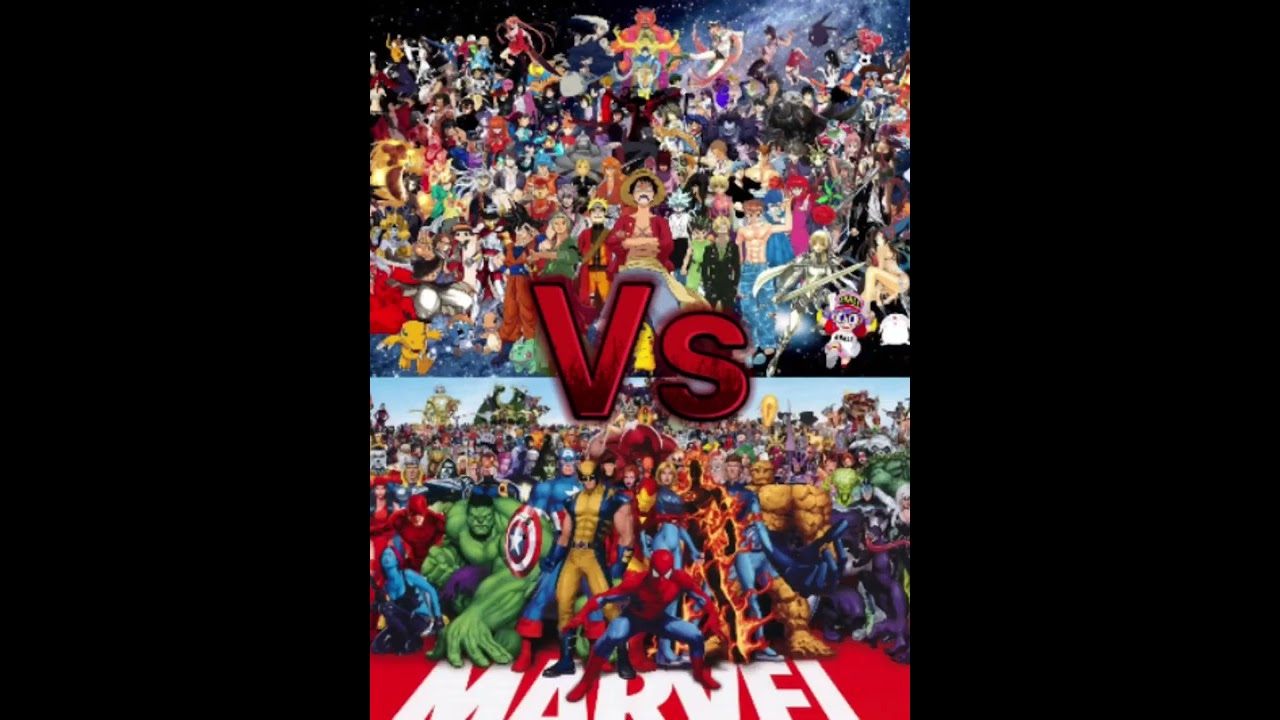 Marvel vs anime