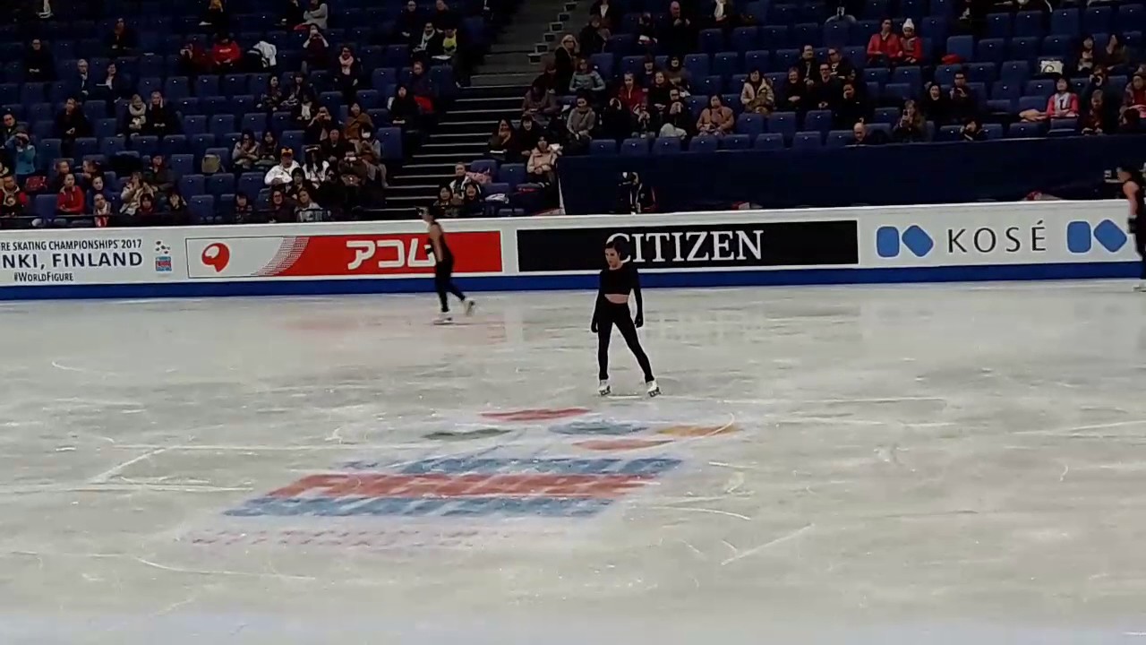 Ashley Wagner SP Run-Through 28.03.17 Worlds 2017