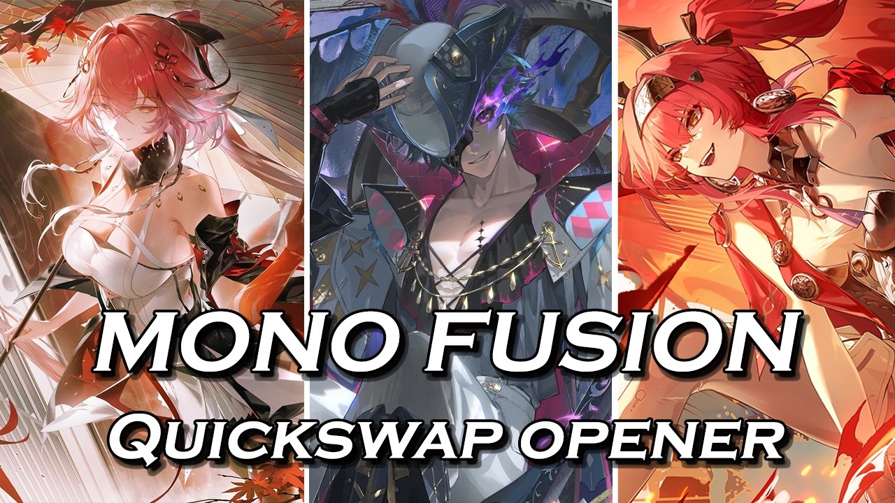 A Mono Fusion Opener Rotation Showcase/Guide (Changli/Brant/Lupa)