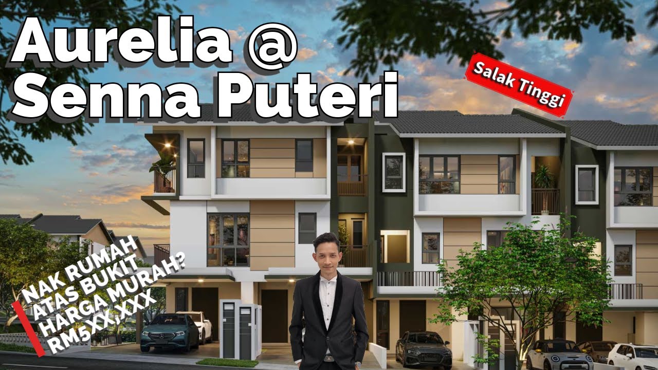 UNIT ATAS | Aurelia @ Senna Puteri |Rumah Kat Atas Bukit Mampu Milik! RM5xxK saja! Salak Tinggi