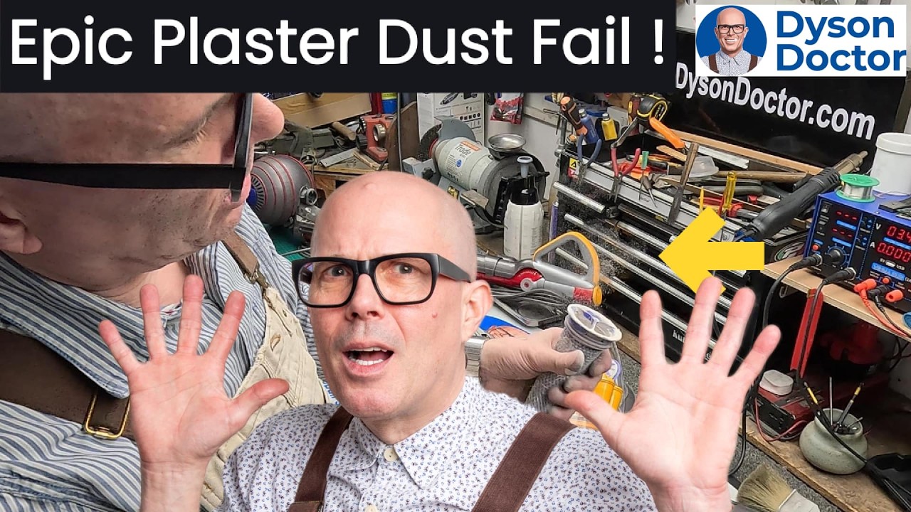 Epic Plaster Dust Fail - Dyson UP22.