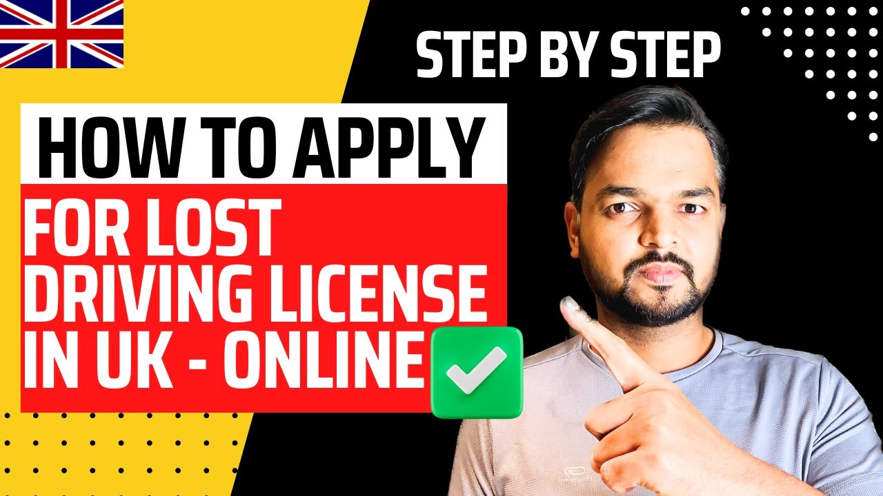 How to Apply for your LOST Driving License in UK Online  | STEP by STEP | Driving License in UK |