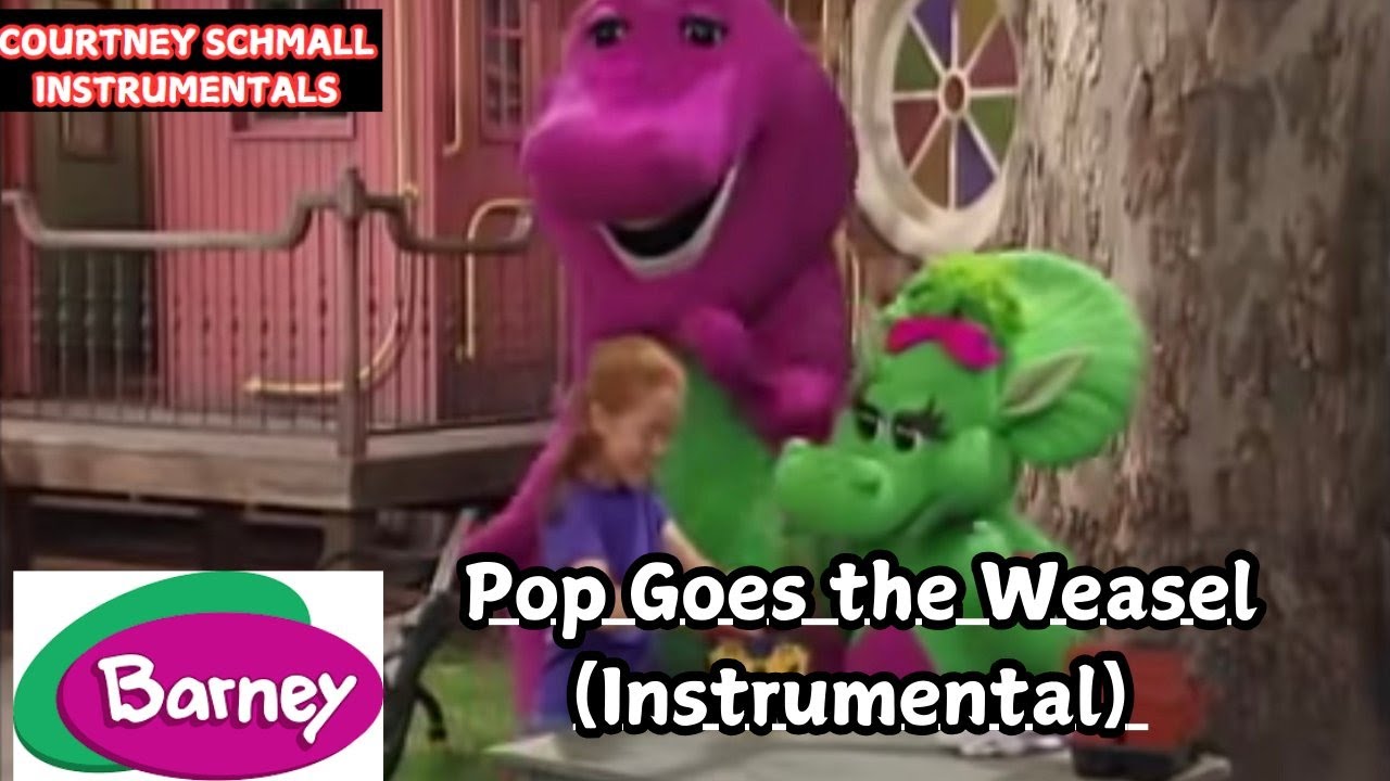 Barney : Pop Goes the Weasel (Instrumental)
