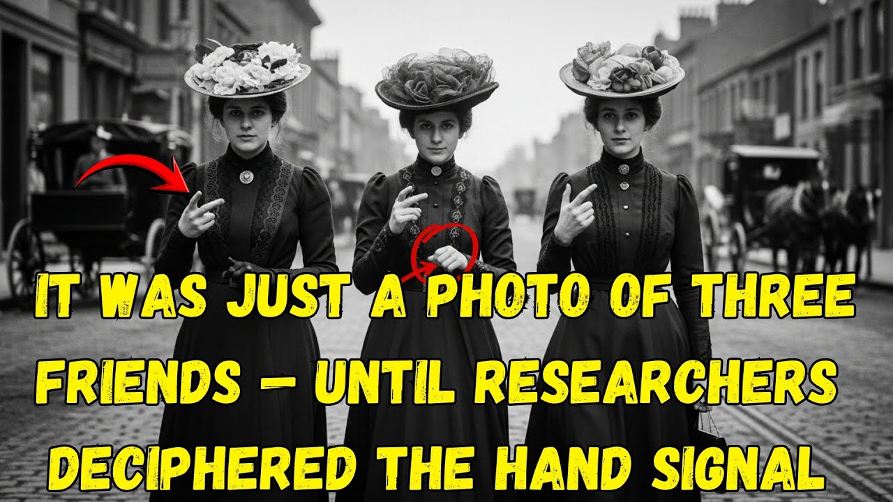 It Was Just a Photo of Three Friends — Until Researchers Deciphered the Hand Signal
