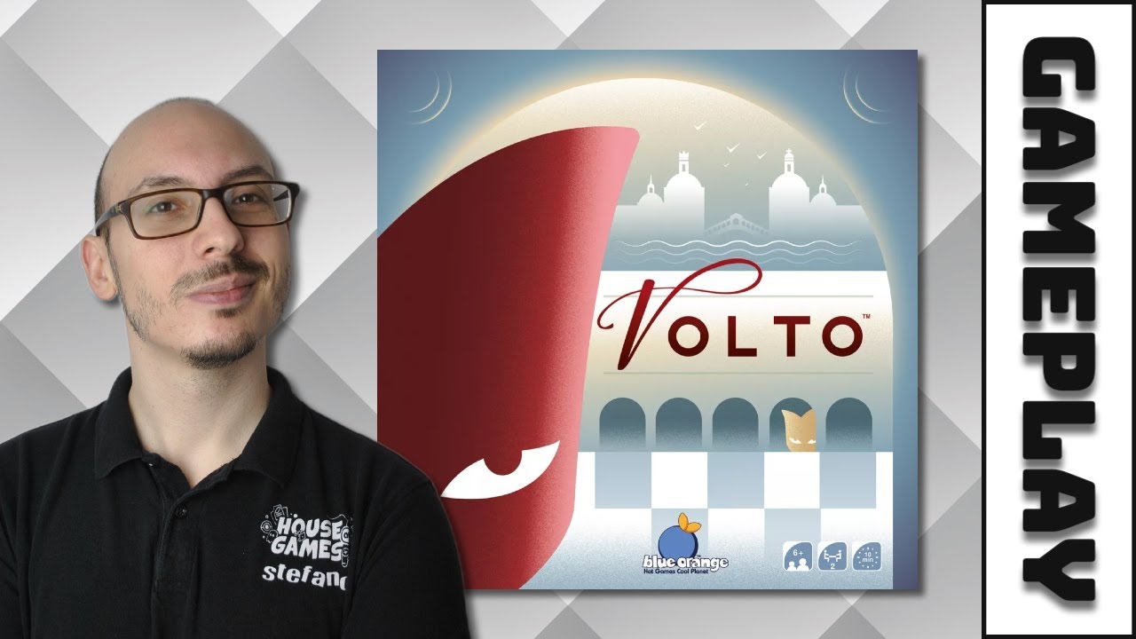 VOLTO: Partita Completa Al Gioco Da Tavolo Con Maschere Ed Identità Segrete - Blue Orange