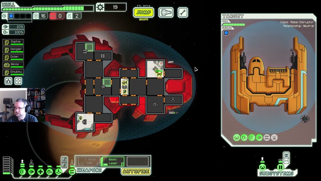 Trying to learn the Mantis ships [FTL: Faster Than Light]