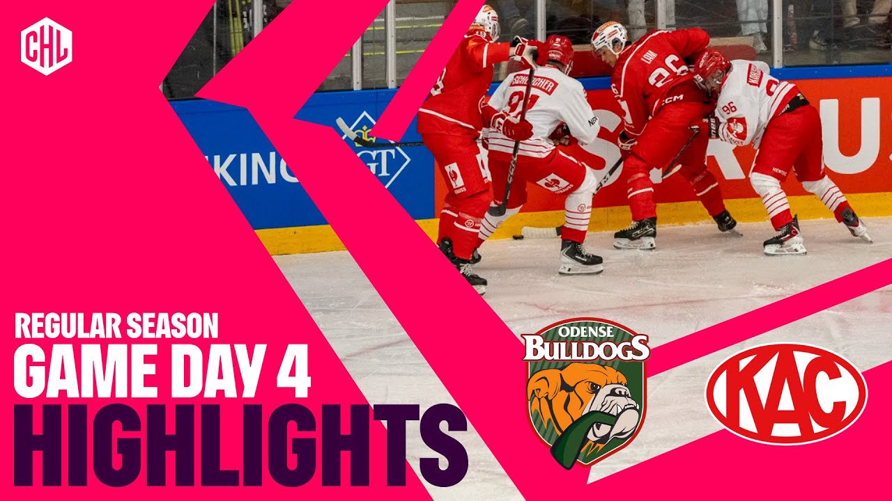 Highlights | Odense Bulldogs vs KAC Klagenfurt