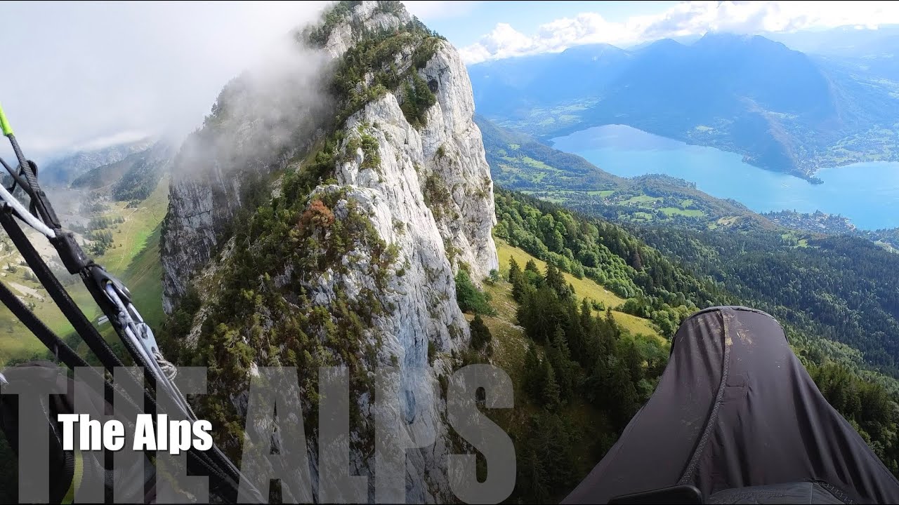 The Alps - Solo Paragliding Vol-Biv Adventure