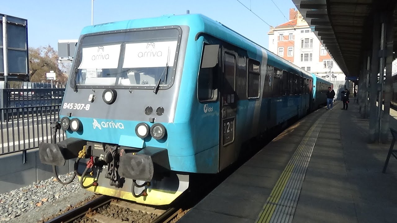 Jízda s Rychlíkem číslo 1170 linky R26 ARRIVA v úseku Praha hl.n. - České Budějovice, 24.2.2025 🙂👍