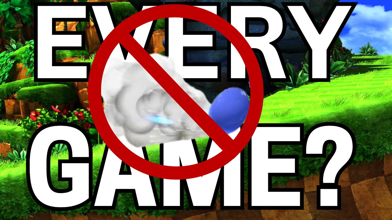 How Many Sonic Games Can You Beat Without The Spin Dash?