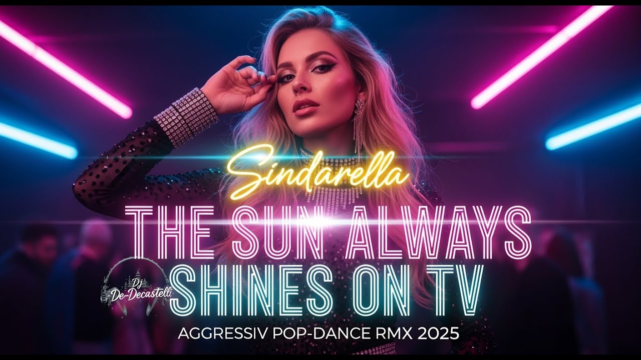 Sindarella - The Sun Shines on TV(Dj De-Decastelli Aggressiv POP-Dance RMX 2025)