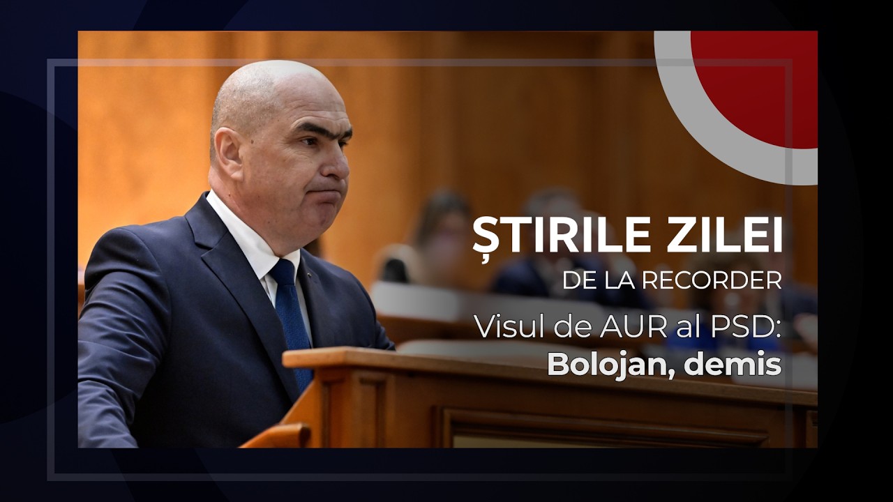 5 MAI 2026. Visul de AUR al PSD: Bolojan, demis