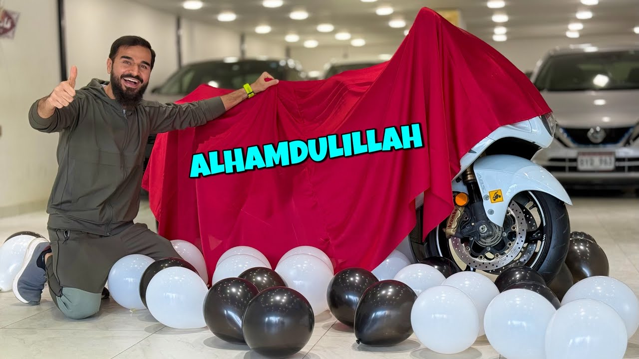 Finally apni dream bike ley li 😍 Alhamdulillah
