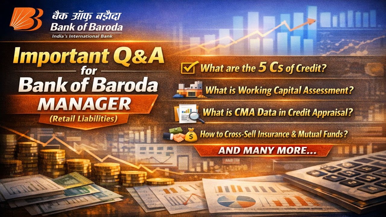 (Part-2) Bank of Baroda Interview for Manager Sales in Retail Liabilities | Top Q & A #interview