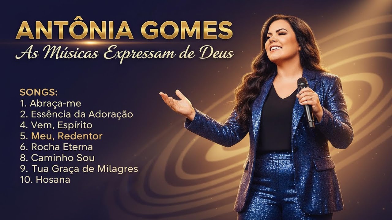 Antônia Gomes As 20 Melhores e Mais Tocadas Hinos Evangélicos 2025 #gospel As mais ouvidas DE