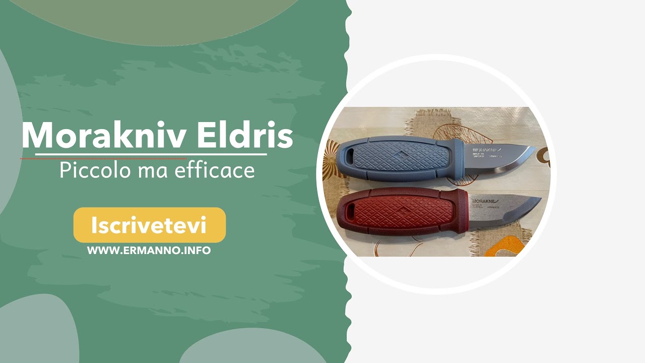 Morakniv Eldris, coltello piccolo ma efficace