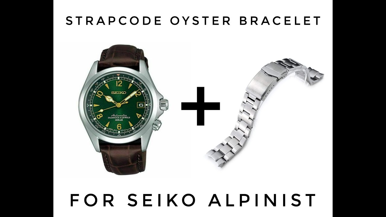 WATCH ACCESSORIES : StrapCode Super-O Boyer Bracelet for Seiko Alpinist