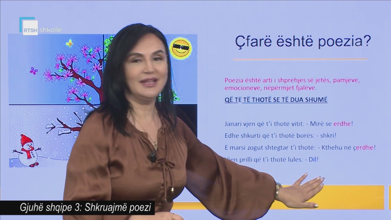 Gjuhë shqipe 3 - Shkruajmë poezi