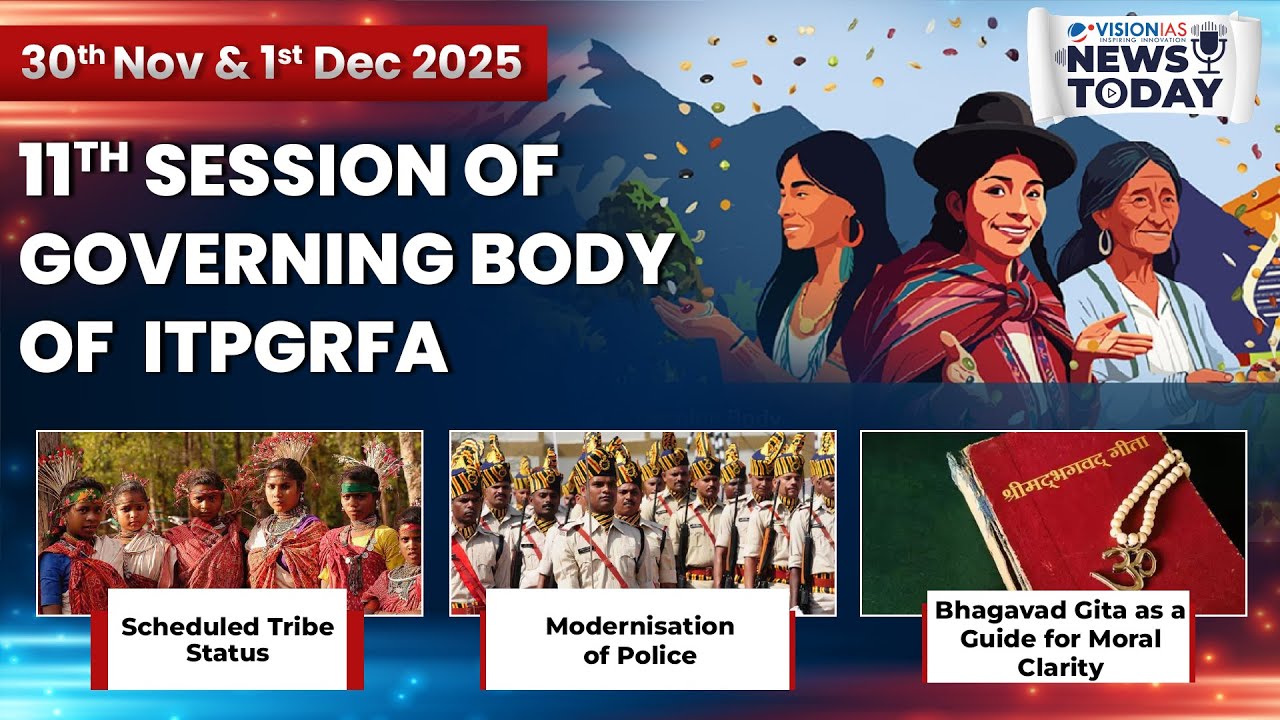 News Today | Daily Current Affairs | 30th November & 1st December 2025