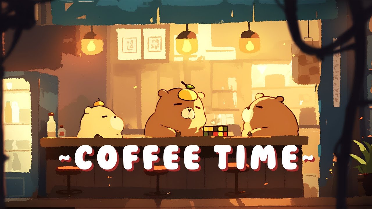 Capybara Lofi Collection - Lofi Hip Hop for Studying ~ Peaceful Moments ~ 🦫 🎵 ✨