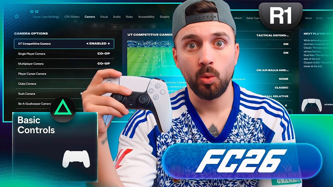 🚨 La MEJOR CONFIGURACIÓN de CONTROLES y CÁMARA en FC 26 !!