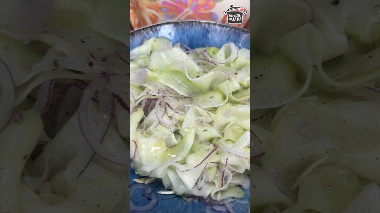 A Verdade Sobre o Chuchu Que Ninguém Te Conta Cru, crocante e delicioso ⭐🥒